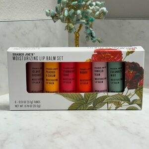 New Treader Joes Moisturizing Lip Balm Set